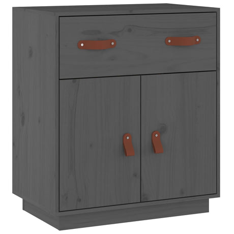 Sideboard 65.5X40X75 Cm Solid Wood Pine