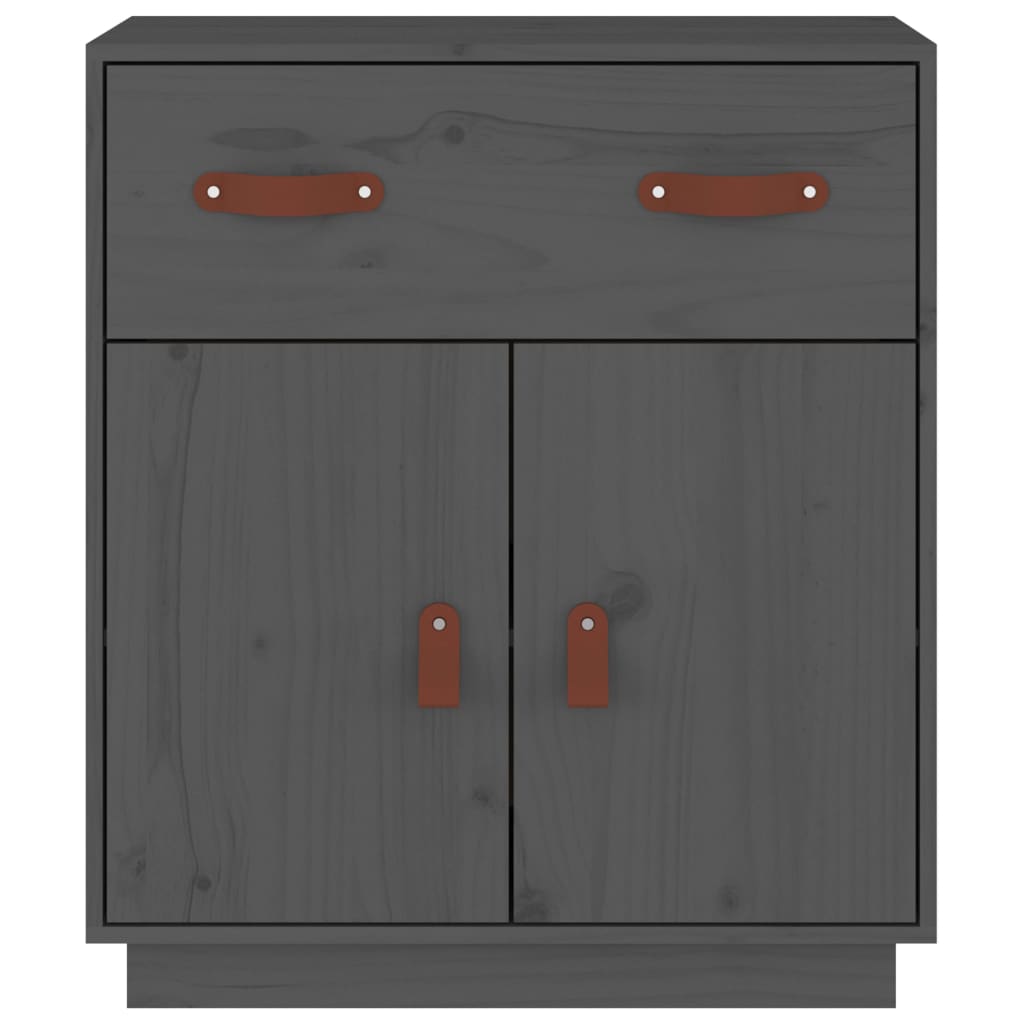 Sideboard 65.5X40X75 Cm Solid Wood Pine