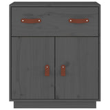 Sideboard 65.5X40X75 Cm Solid Wood Pine