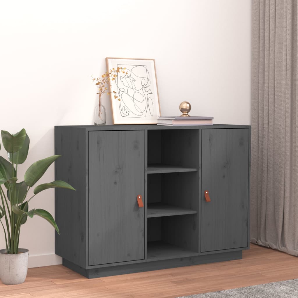 Sideboard 100X40X75 Cm Solid Wood Pine