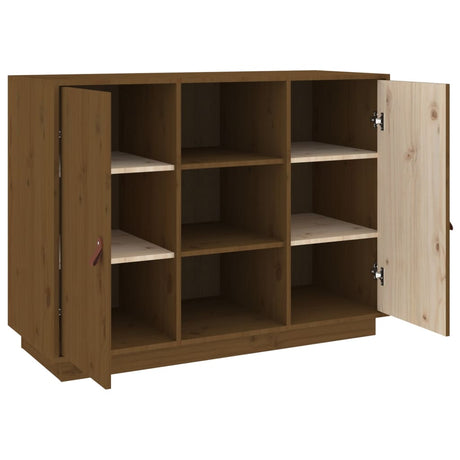 Sideboard 100X40X75 Cm Solid Wood Pine