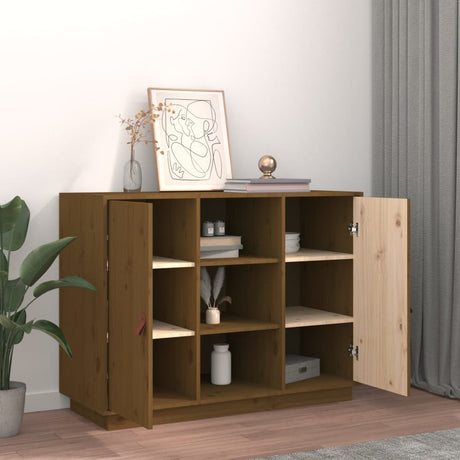 Sideboard 100X40X75 Cm Solid Wood Pine