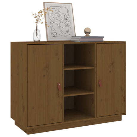 Sideboard 100X40X75 Cm Solid Wood Pine