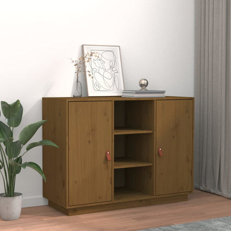 Sideboard 100X40X75 Cm Solid Wood Pine
