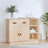 Sideboard 98.5X40X75 Cm Solid Wood Pine
