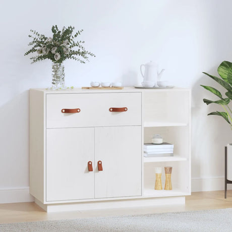 Sideboard 98.5X40X75 Cm Solid Wood Pine