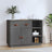 Sideboard 98.5X40X75 Cm Solid Wood Pine