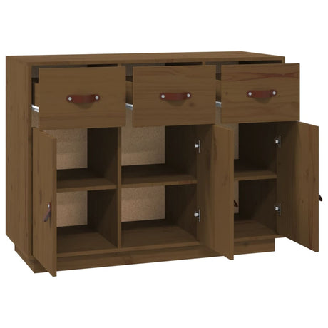 Sideboard 100X40X75 Cm Solid Wood Pine