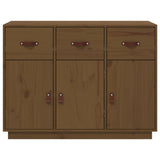 Sideboard 100X40X75 Cm Solid Wood Pine