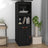 Highboard 34X40X108,5 Cm Solid Wood Pine