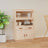 Highboard 67X40X108.5 Cm Solid Wood Pine