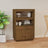 Highboard 67X40X108.5 Cm Solid Wood Pine