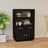 Highboard 67X40X108.5 Cm Solid Wood Pine