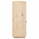 Highboard 100X40X108.5 Cm Solid Wood Pine