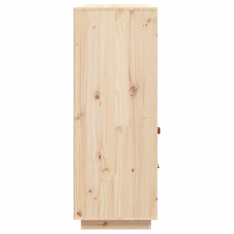 Highboard 100X40X108.5 Cm Solid Wood Pine