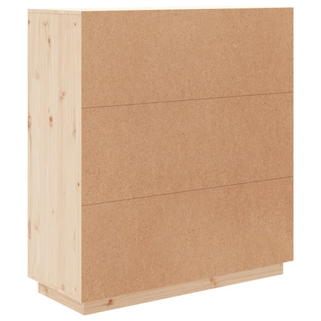 Highboard 100X40X108.5 Cm Solid Wood Pine