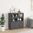 Highboard 100X40X108.5 Cm Solid Wood Pine