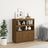 Highboard 100X40X108.5 Cm Solid Wood Pine
