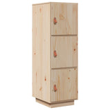Highboard 34X40X108.5 Cm Solid Wood Pine