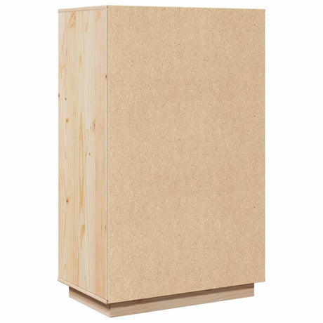Highboard 67X40X108.5 Cm Solid Wood Pine
