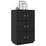 Highboard 67X40X108.5 Cm Solid Wood Pine