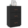 Highboard 67X40X108.5 Cm Solid Wood Pine
