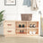 Shoe Bench 100X34X45 Cm Solid Wood Pine