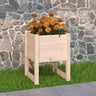 Planters 2 Pcs Solid Wood Pine