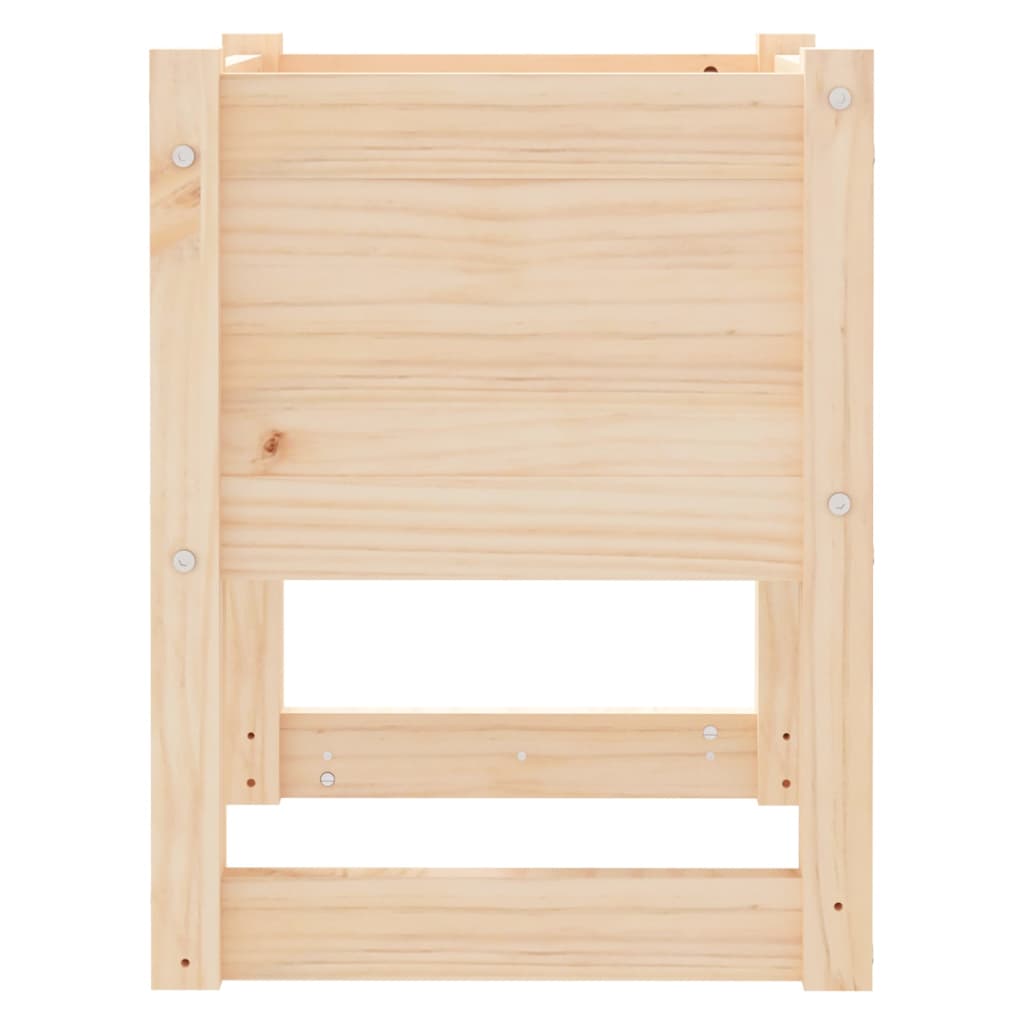 Planters 2 Pcs Solid Wood Pine