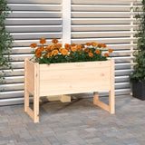 Planters 2 Pcs Solid Wood Pine