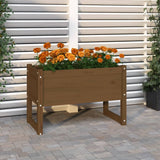 Planters 2 Pcs Solid Wood Pine