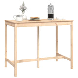 Bar Table Solid Wood Pine