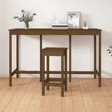 Bar Table Solid Wood Pine