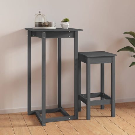 Bar Table Solid Wood Pine