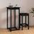 Bar Table Solid Wood Pine