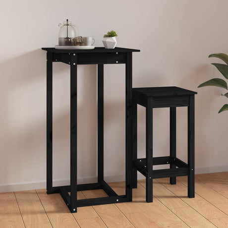 Bar Table Solid Wood Pine