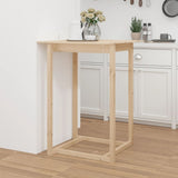Bar Table Solid Wood Pine