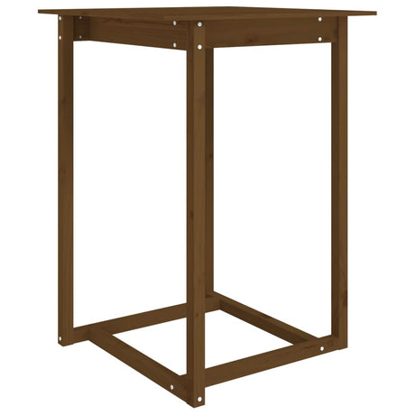 Bar Table Solid Wood Pine