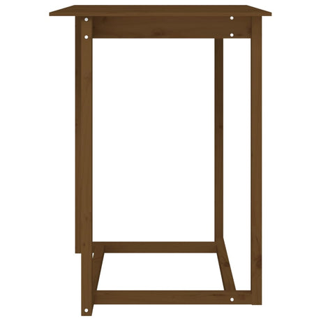 Bar Table Solid Wood Pine