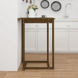 Bar Table Solid Wood Pine