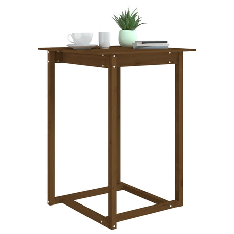 Bar Table Solid Wood Pine