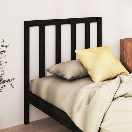 Bed Headboard 95X4X100 Cm Solid Wood Pine