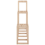 3 Piece Plant Stand Set Solid Wood Pine