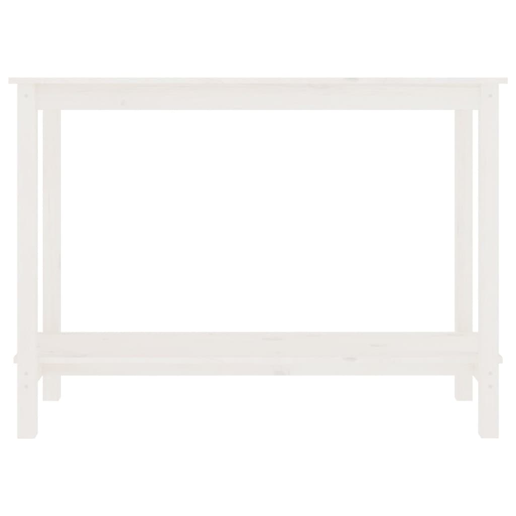 Console Table 110X40X80 Cm Solid Wood Pine