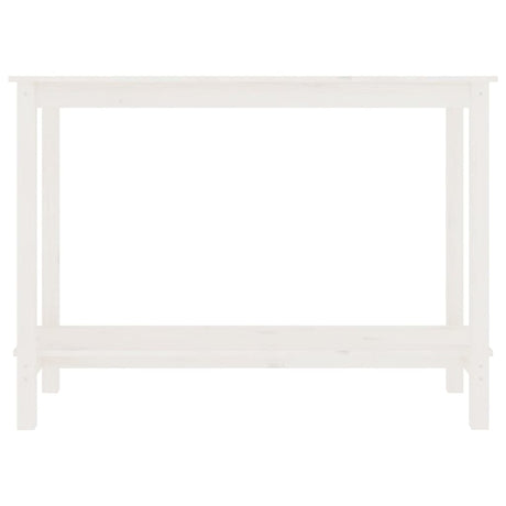 Console Table 110X40X80 Cm Solid Wood Pine