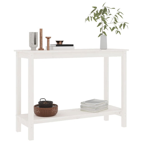Console Table 110X40X80 Cm Solid Wood Pine