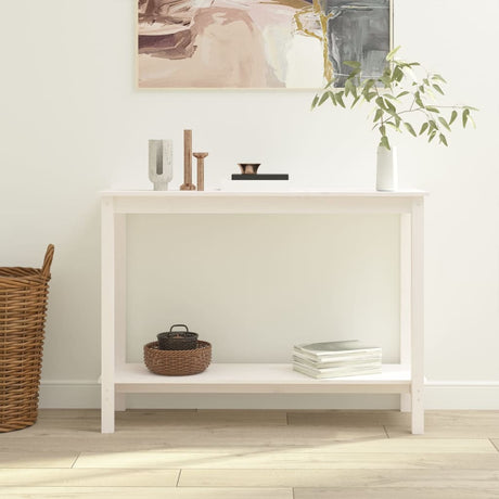Console Table 110X40X80 Cm Solid Wood Pine