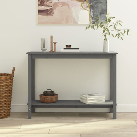 Console Table 110X40X80 Cm Solid Wood Pine