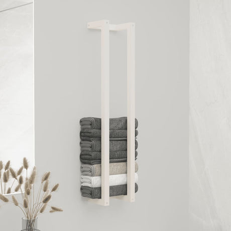 Towel Rack Solid Wood Pine
