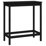 5 Piece Bar Set Solid Wood Pine